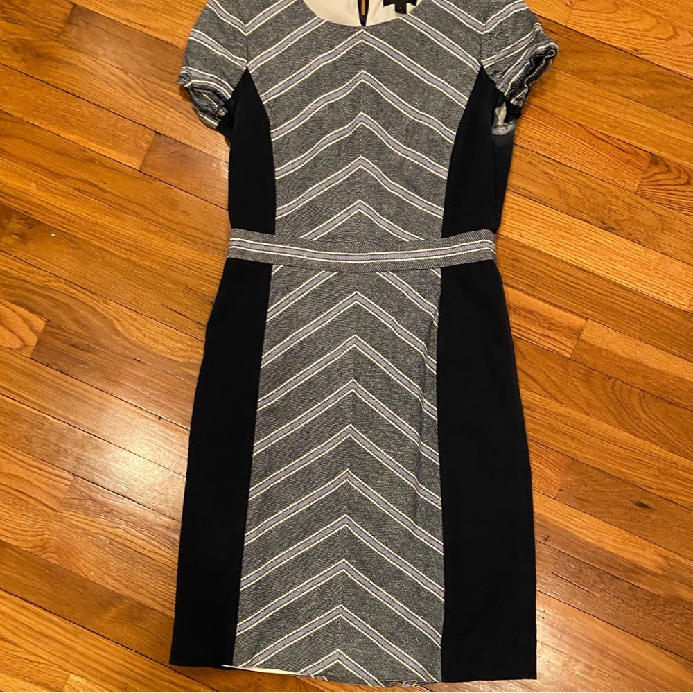 J Crew blue striped stress, 6